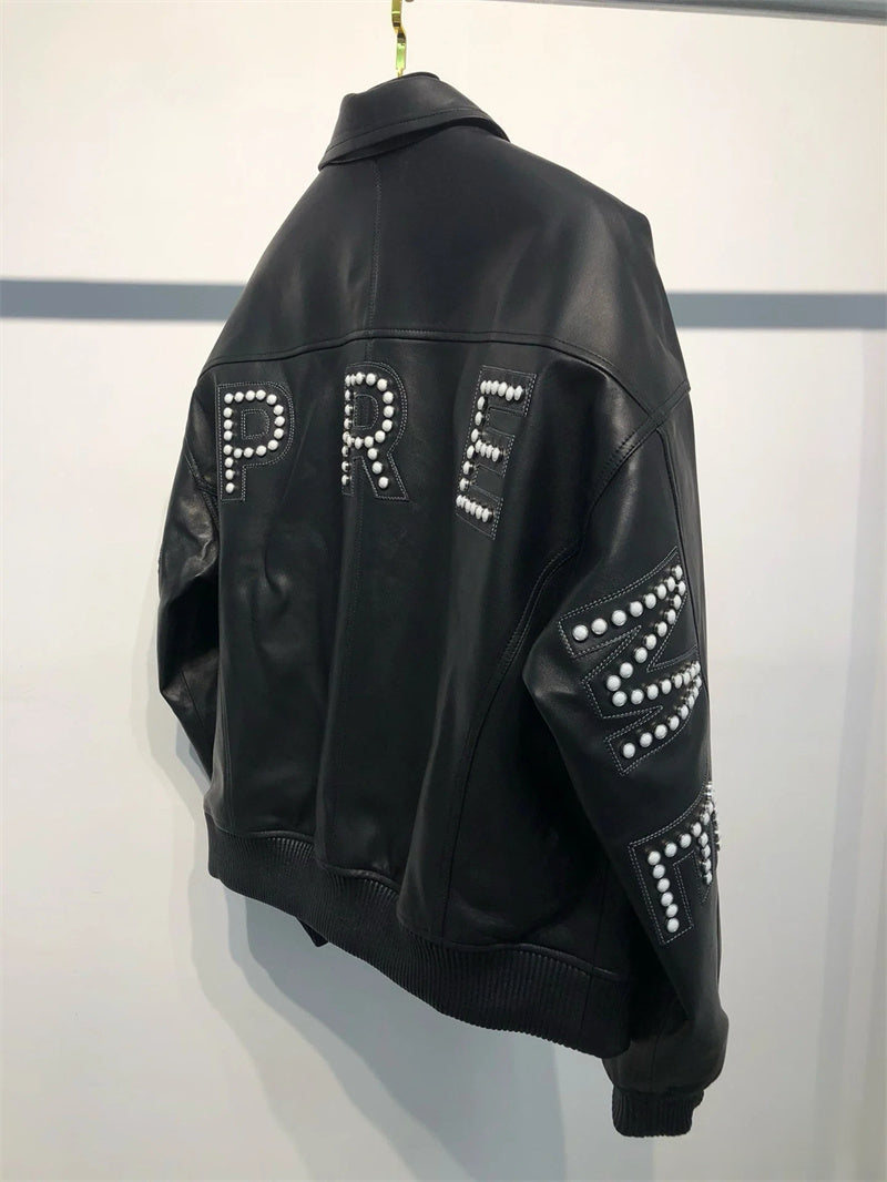 Supreme Leather Hustler Jacket