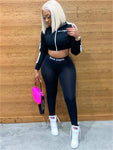 Palm Angels High Stretch Jacket And Pants Set