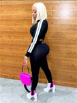 Palm Angels High Stretch Jacket And Pants Set