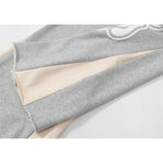 Hellstar Hoodie Guard Pants Set Vintage Wash High Street  Men's And Women's Sports Wear