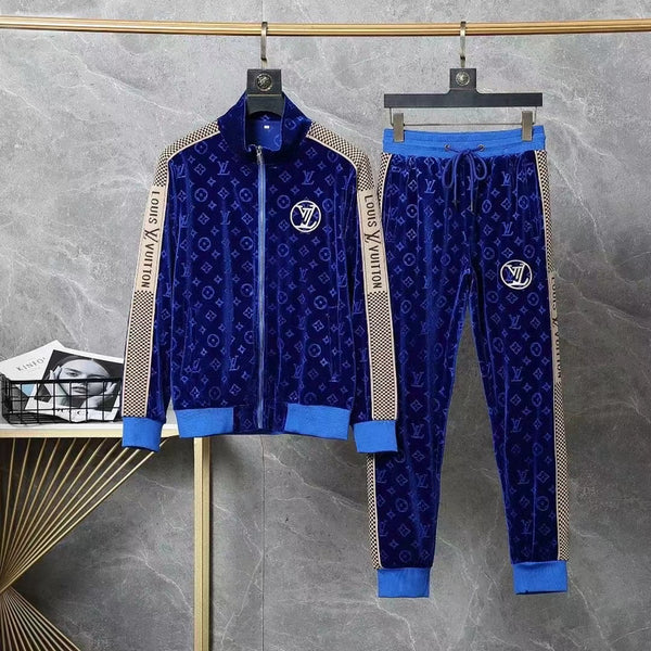 LV Luxury Men Designer Jogging Suit