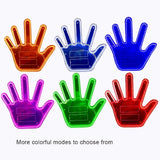 Gesture LED Hand Middle Finger Car Light Interior LED Hand Adhesive Car Rear Window Display LED Stick with Remote Control