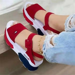 Tommy Hilfiger Stylish 2023 Summer Sexy High Heels Buckle Beach Platform