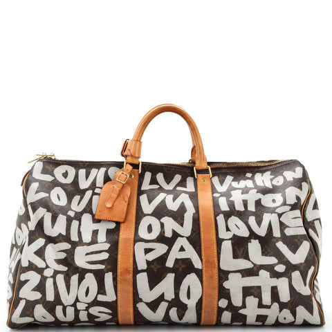 LV
Keepall Bag Limited Edition Monogram Graffiti 50