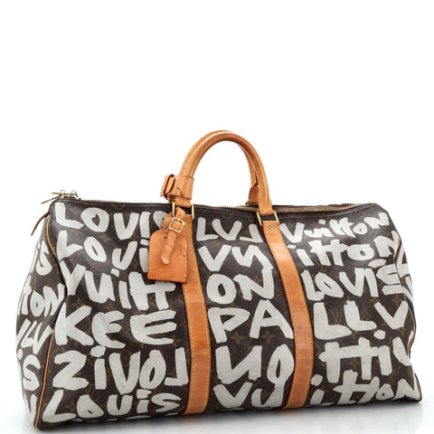 LV
Keepall Bag Limited Edition Monogram Graffiti 50
