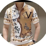 Luxury Celebrity Designer Men's Casual Short Set