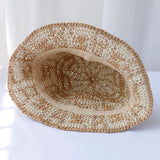 Handmade crochet hat summer