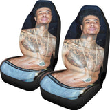 BLUE FACE Universal Car Seat Cover With Thickened Back