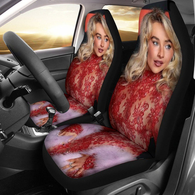Sabrina Carpenter Universal Car Seat Cover With Thickened Back