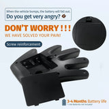 Gesture LED Hand Middle Finger Car Light Interior LED Hand Adhesive Car Rear Window Display LED Stick with Remote Control