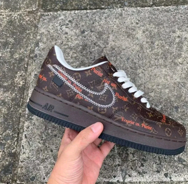 Hot New Louis Vuitton Air Force 1s