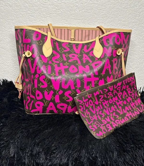 LV High Visibility Graffiti Handbags