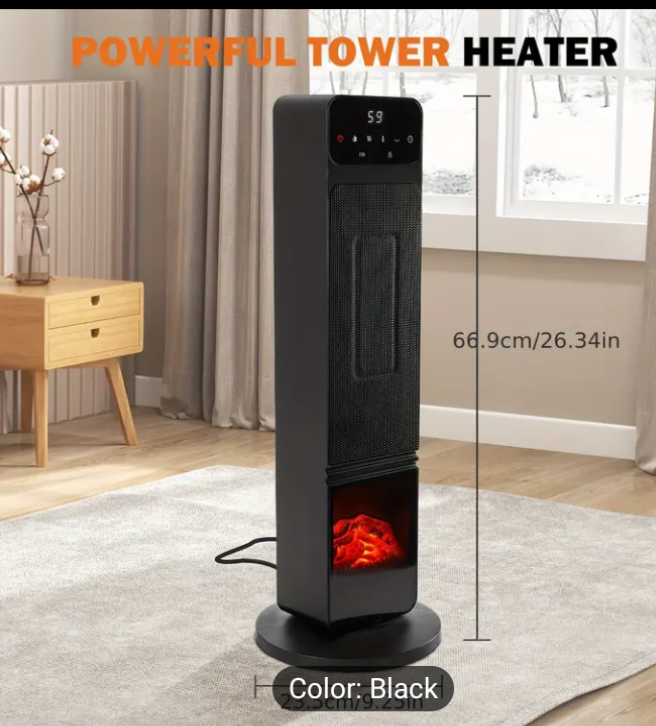 1500W Fast Electric Portable Space Heater