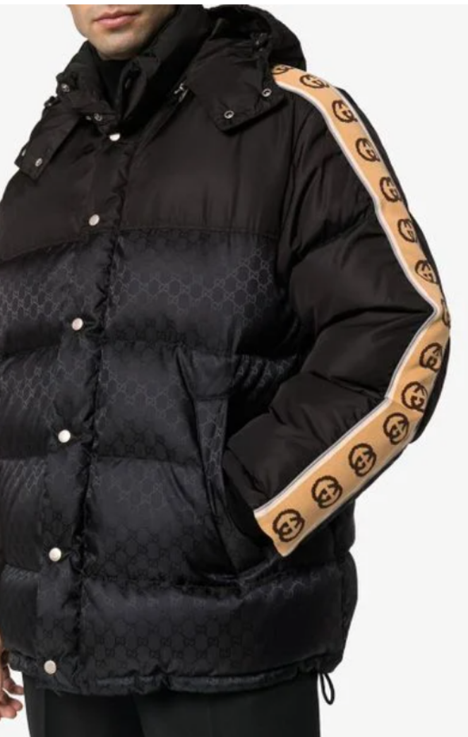 Gucci GG Mens Jacquard Puffer