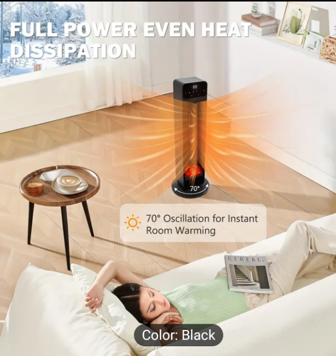 1500W Fast Electric Portable Space Heater