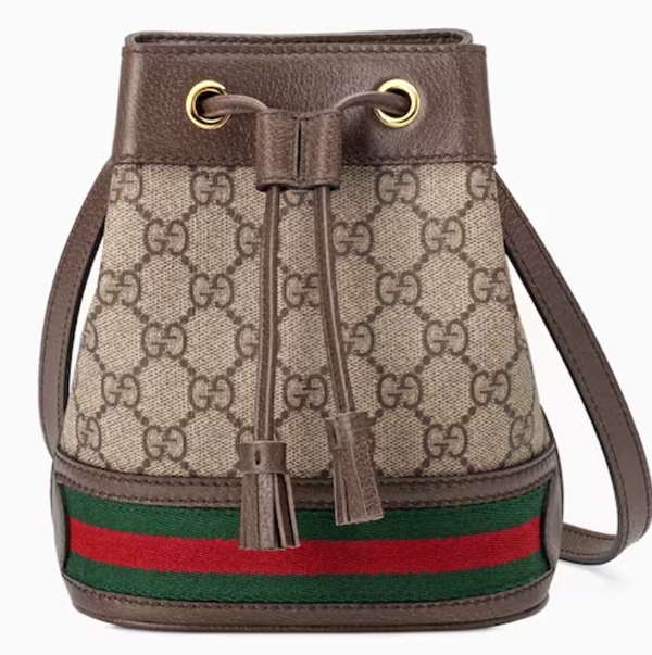 New Gucci Cowhide Shoulder Bag Classic Fashion Crossbody Bag Counter Original Single Top Quality Women's Bag