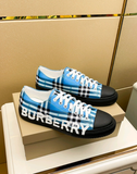 High End Luxury Casual Major Brand Burberry Vintage Sneakers