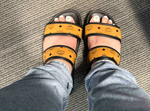 MCM Leather Fashion Roman Sandals