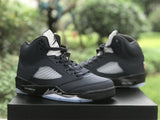 Jordan Midnight Blue Georgetown 5 Sneakers