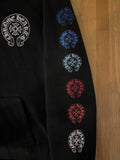 Chrome Hearts Chrome Hearts Multicolor Horseshoe Zip Hoodie
