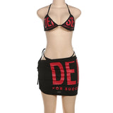 Sexy Luxury Celebrity Swimsuit Set