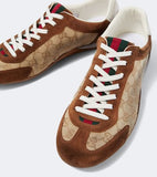 Gucci
Gucci Shift GG Canvas and suede sneakers