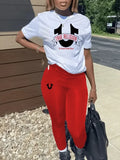 True Religion  Sexy Pant Set Letter Print Pants suit 2025 Street Sexy Two 2 Piece Set Outfit Tracksuit