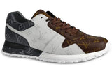 2027 LV Run Away Sneakers - White/Brown/Black