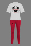 True Religion  Sexy Pant Set Letter Print Pants suit 2025 Street Sexy Two 2 Piece Set Outfit Tracksuit