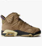 Air Jordan 6 Retro - Kelp / Team Gold / Shadow Brown / Court Purple
