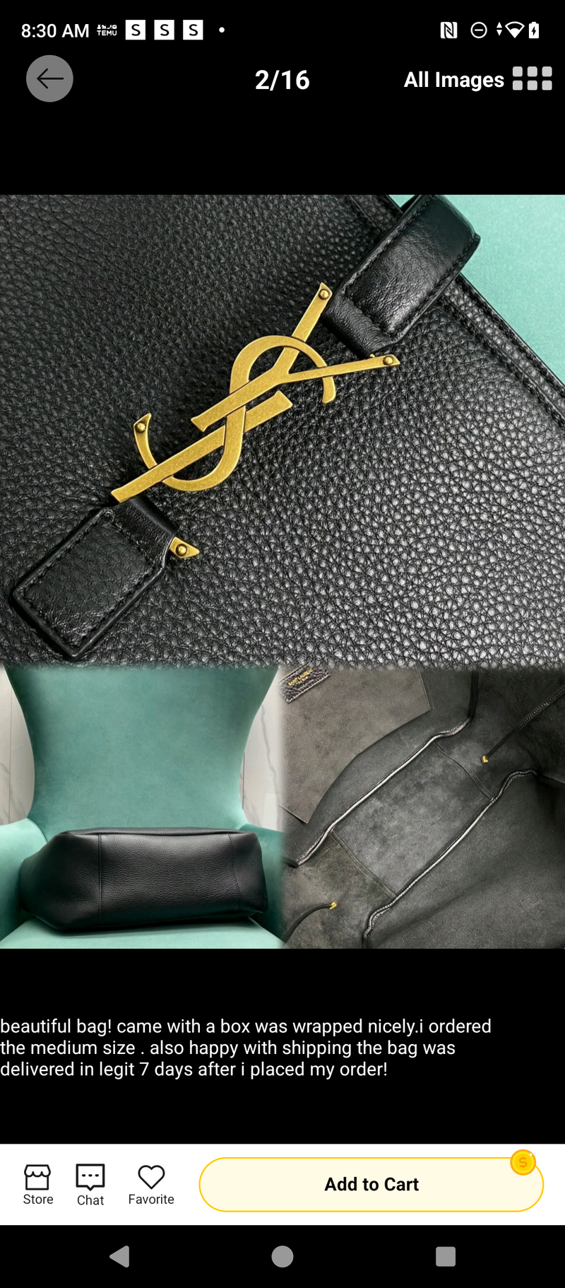 New YSL 2026 HandBag