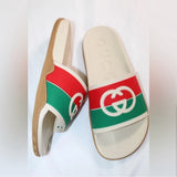 GUCCI slides with interlocking