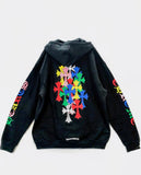 Chrome Hearts Chrome Hearts Multicolor Grave Yard Pull Over Hoodie