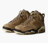 Air Jordan 6 Retro - Kelp / Team Gold / Shadow Brown / Court Purple