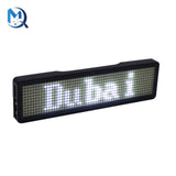 Fully New Bluetooth LED Name Badge DIY Programmable Scrolling Message Board Mini LED Display HD Text Digits Pattern Display