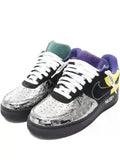 Louis Vuitton
X Nike Air Force 1 Low-Top Sneakers Chrome Toe Monogram Suede and Monogram Mirror Coated Canvas