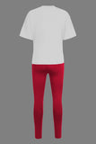 True Religion  Sexy Pant Set Letter Print Pants suit 2025 Street Sexy Two 2 Piece Set Outfit Tracksuit