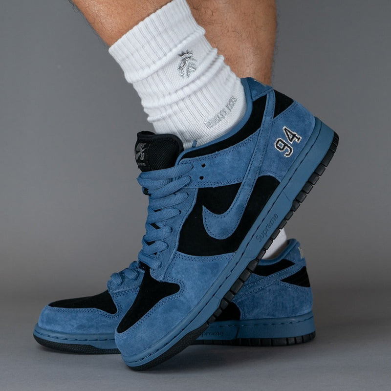 Supreme x Nike SB Dunk Low “Ocean Fog”