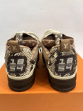 PYTHON SK8 LEATHER SNEAKERS