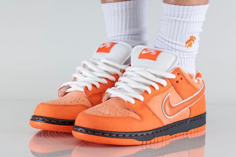 Orange Lobster Dunks