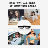 Outdoor Sport 720P HD Mini Camera Smart Glasses Video Recorder Driving Cycling DVR Video Recorder Eyewear Camcorder
