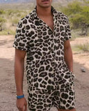 2026 Exotic Men Safari Short Set