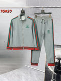 2026 Gucci Adidas Iconic Joggers Suit