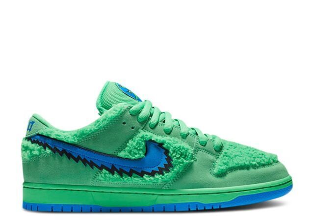 Grateful Dead Green Bear Dunks