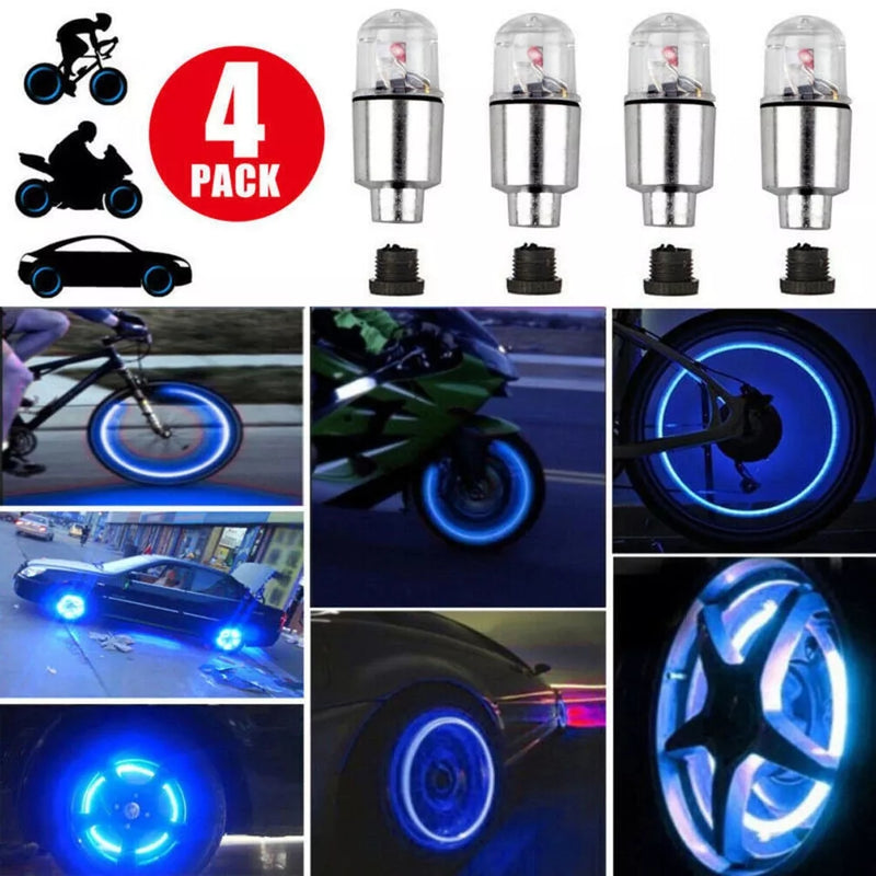 Eye Catching Extravagant Wheel Light Up Maximum Exposure Car Cap Led Lights