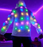 Hoilday LED Light Up Jacket Costume Christmas Party Cosplay - TimelessGear9