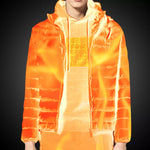 Thermo USB Heizjacke 2023 Wasserdichte Kleidung 9 Heizzonen