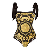 Wunderschöner passender Versace Luxus-Designer-Badeanzug