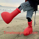 Astro Boy Dicke Unterteile Rote Cartoon-Stiefel