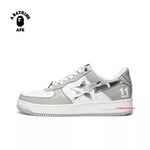 Sunkist Orange Bathing Ape Herren Bapesta Air Retro